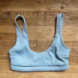 Hollister blue swimsuit top
